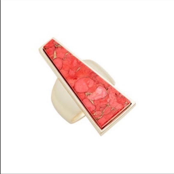 Kendra Scott new with tags Colllins cocktail ring size 8 - Picture 3 of 4